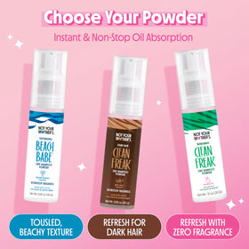 Not Your Mother's compact jars inside a handbag for convenient touch-ups