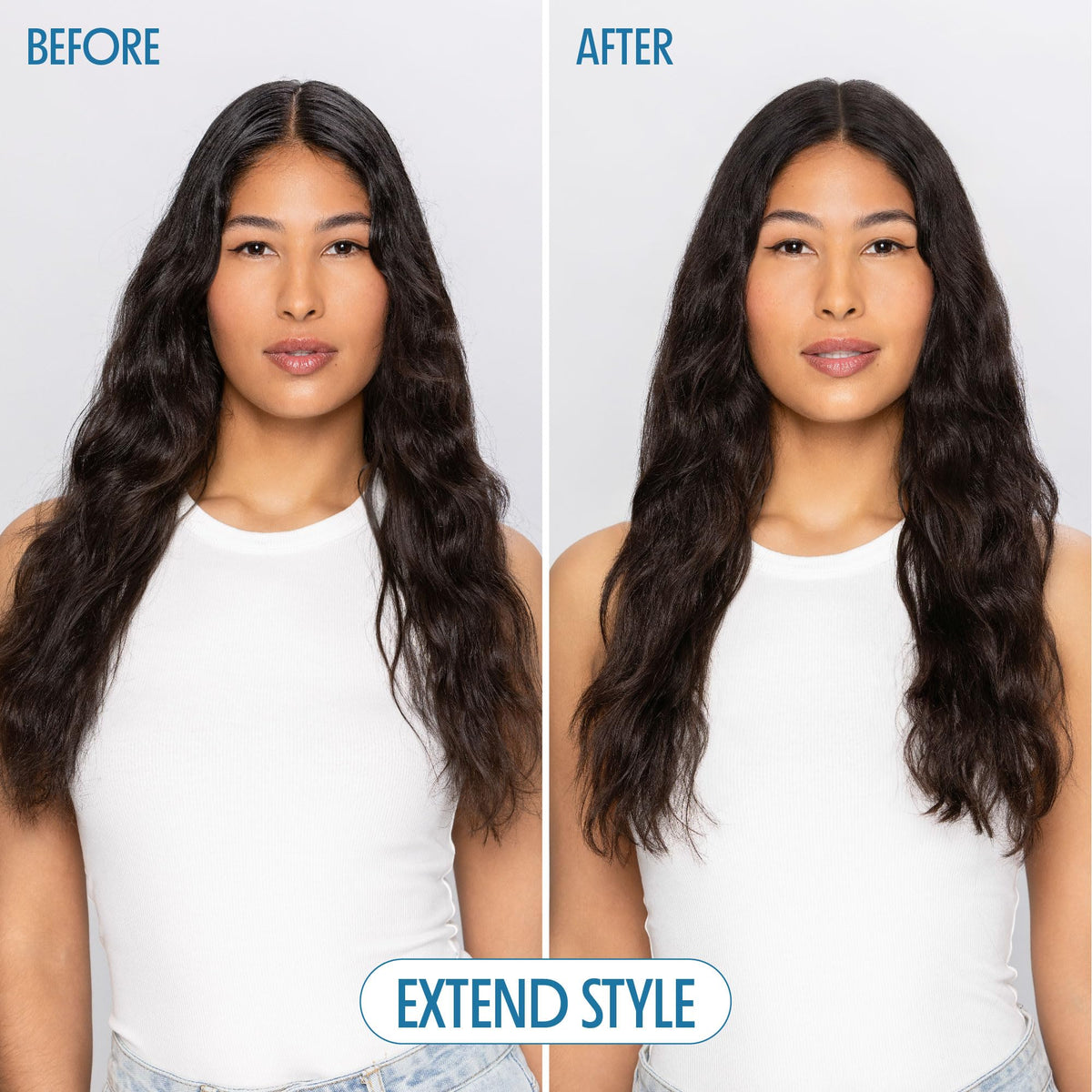 Not Your Mother's brunette-tinted powder close-up shows subtle color blend