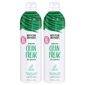 Not Your Mother's front packaging showing jumbo dry shampoo convenience