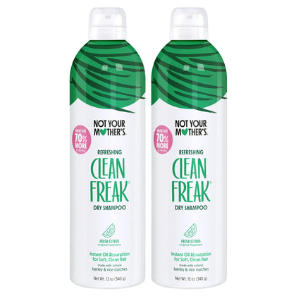 Not Your Mother's front packaging showing jumbo dry shampoo convenience