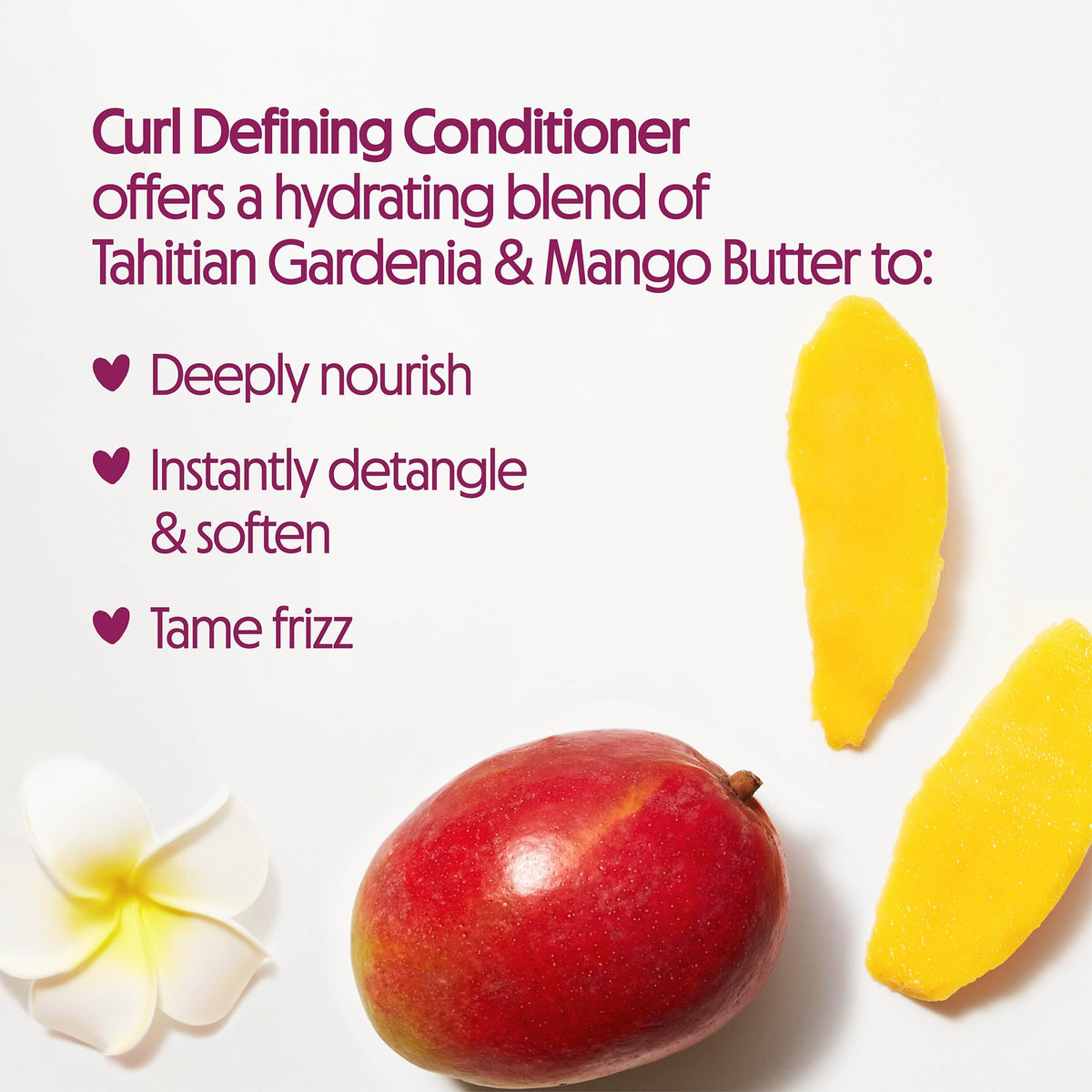 Not Your Mother's conditioner cream close-up showing rich slip for detangling benefit