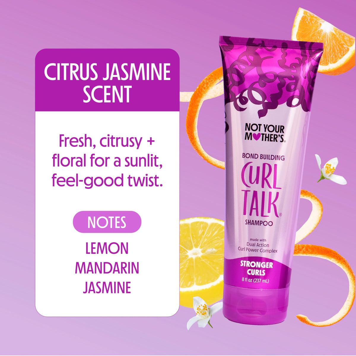Not Your Mother's conditioner creamy closeup showing deep hydration for curls
