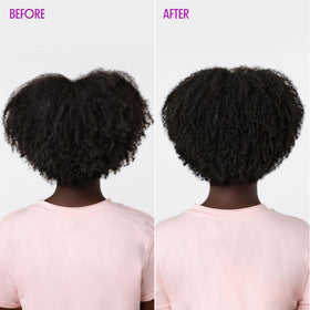 Not Your Mother's duo displayed on a bathroom shelf conveying everyday curl routine ease
