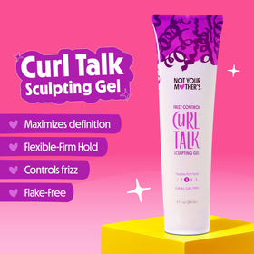 Not Your Mother's gel close-up revealing clear sculpting gel consistency