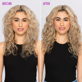 Not Your Mother's refreshing curl foam being dispensed for easy application