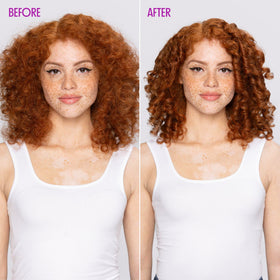 Not Your Mother's sculpting gel texture close-up demonstrating frizz control