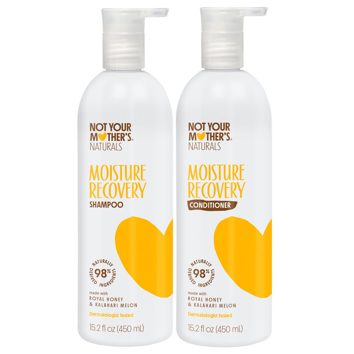 Not Your Mother's front packaging showing bottles and fragrance benefits