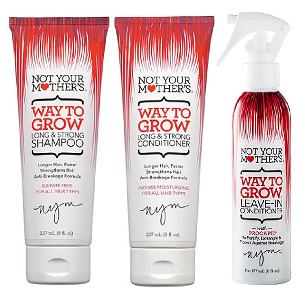 Not Your Mother's bundle front view shows packaging and promotes gentle growth benefits