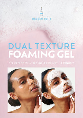 NOTHING FITS BUT bottle styled with towel indicating gentle daily routine benefit