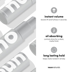 NOUN glacial clay powder texture close-up highlighting oil absorption
