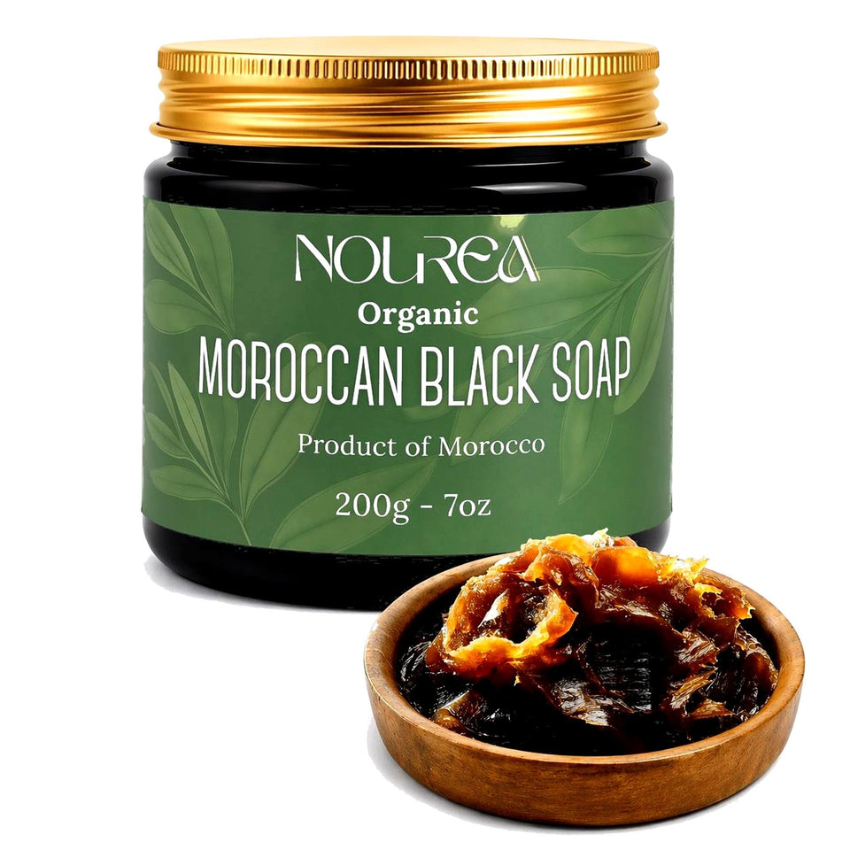 NOUREAA front packaging showing authentic Moroccan beldi and clear labeling benefit: authenticity