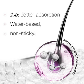Nova Bloom label close-up listing peptides for informed ingredient benefit