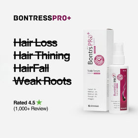 Nova Bloom bottle on bathroom shelf in lifestyle scene for routine integration benefit