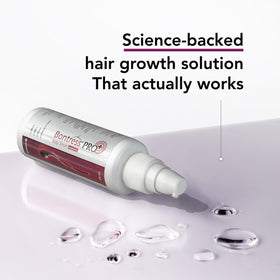 Nova Bloom scalp massage using fingertips to boost product absorption benefit