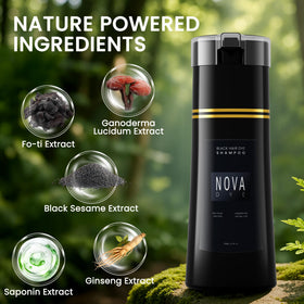 NOVA DYE application in hand demonstrating easy at-home use
