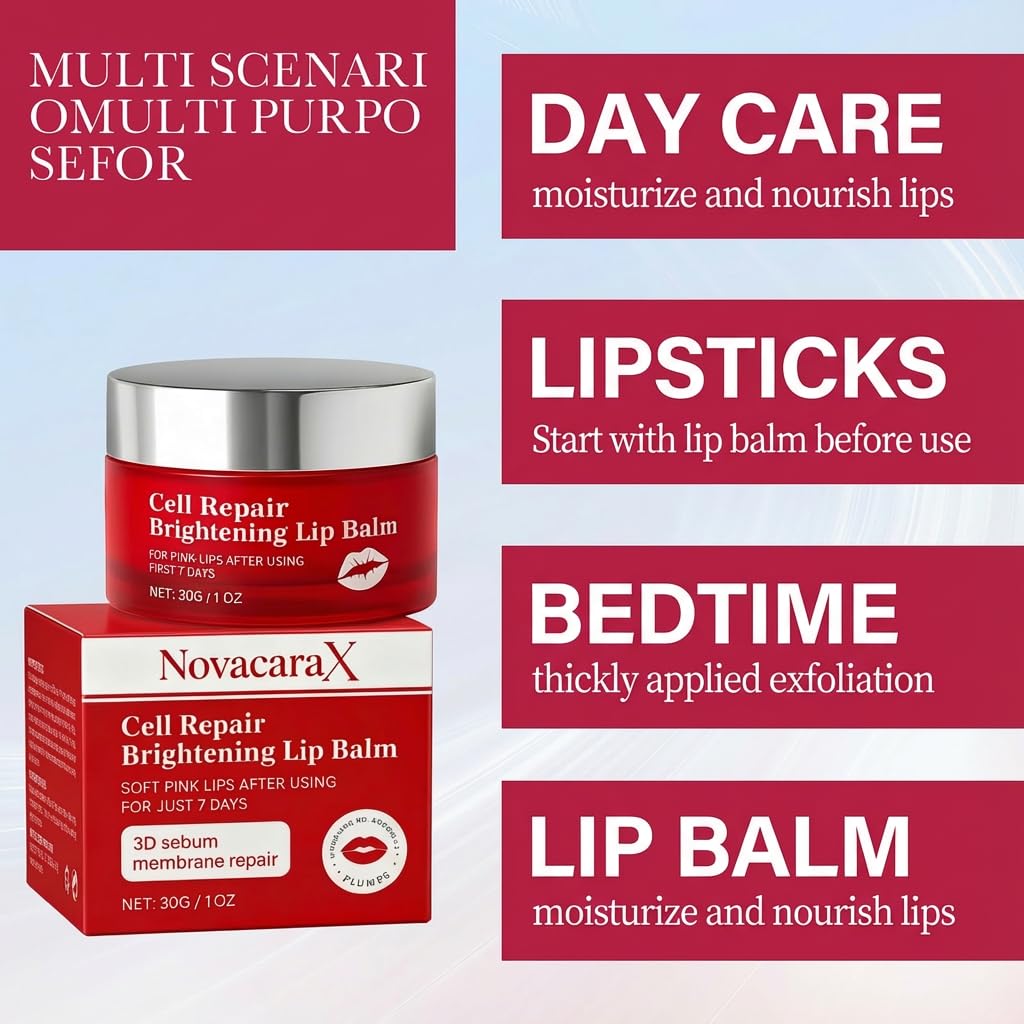 NovacaraX ingredients label close-up highlighting botanical extracts and repair benefits