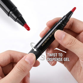 NovaCharm cured shiny nail illustrating glossy, chip-resistant finish