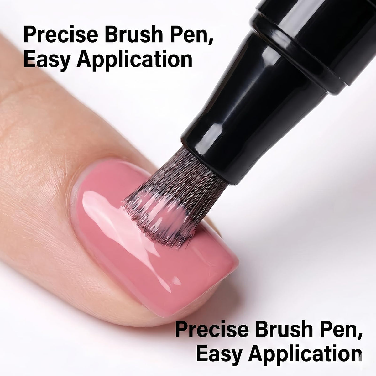 NovaCharm in use creating French tip demonstrating easy application