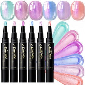 NovaCharm pastel pen set front packaging showing six pens and brand for easy selection