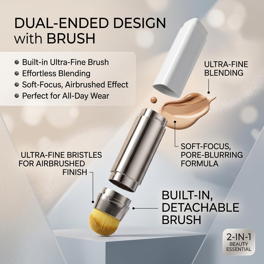Novaglow under-eye concealing demonstration for brightened appearance
