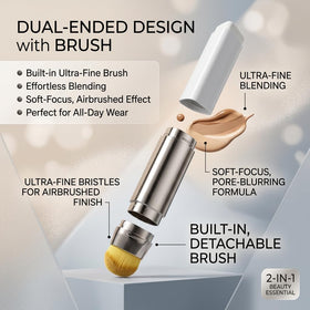 Novaglow under-eye concealing demonstration for brightened appearance