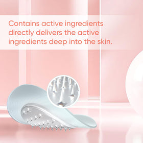 NOVALIFT remaining essence on fingertip showing fast-absorbing hydration