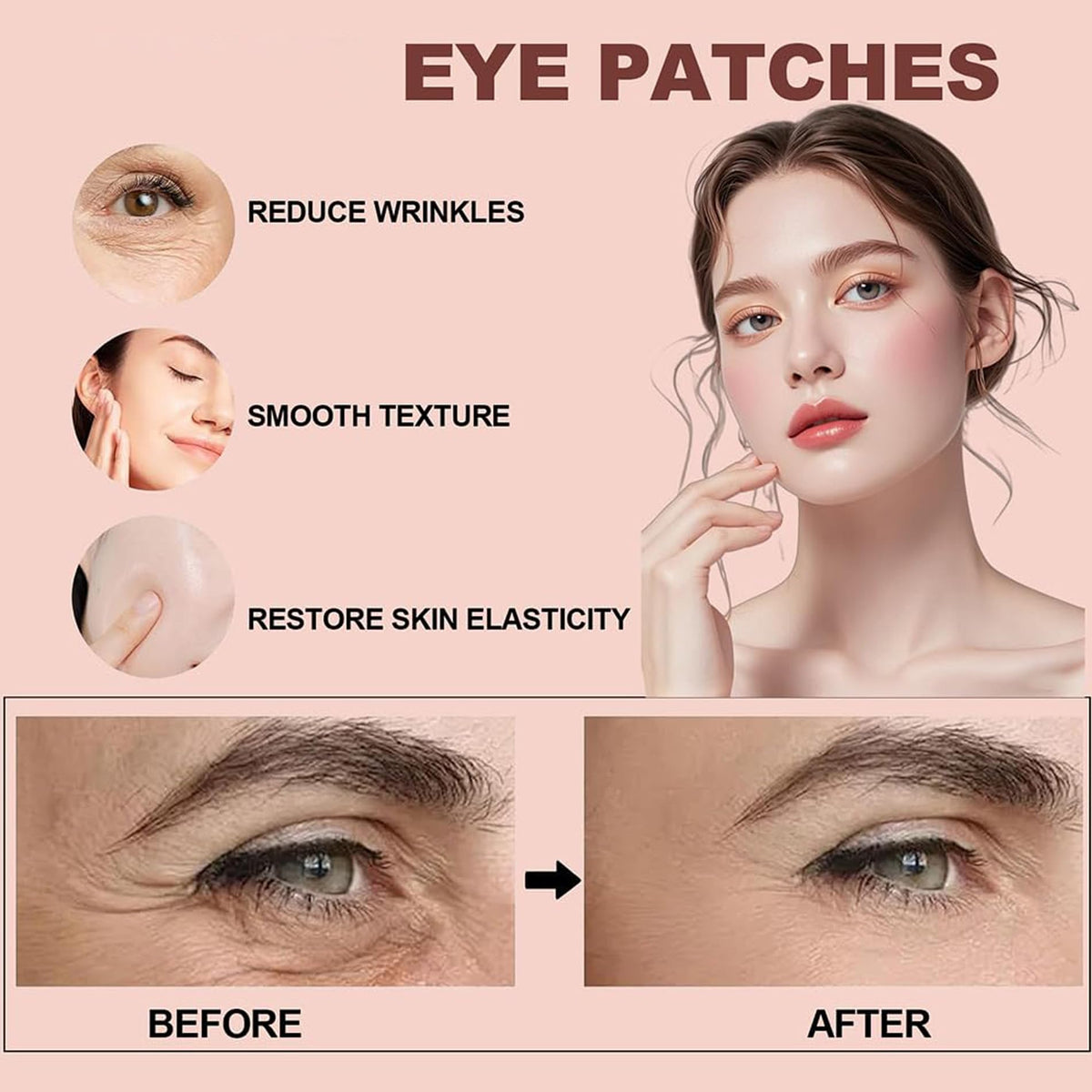 NOVALIFT patch close-up texture with visible serum to show hydration delivery