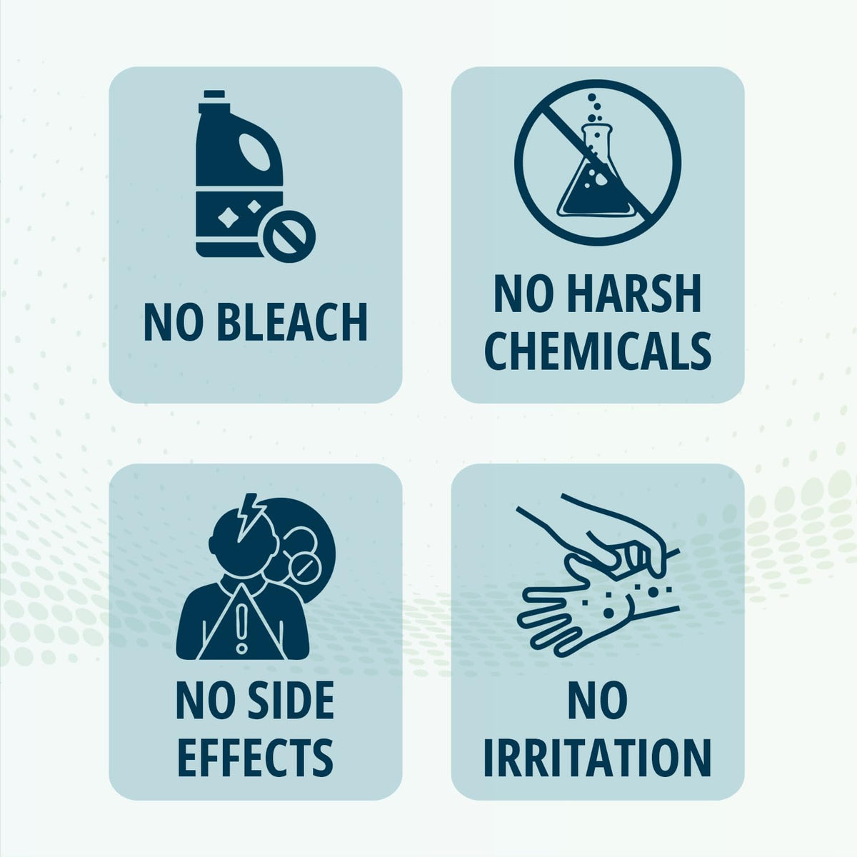 NOVEHA applied to cotton swab for targeted eyelid and lash cleansing