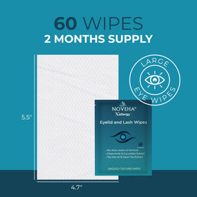 NOVEHA individually wrapped packet emphasizing portability and hygiene
