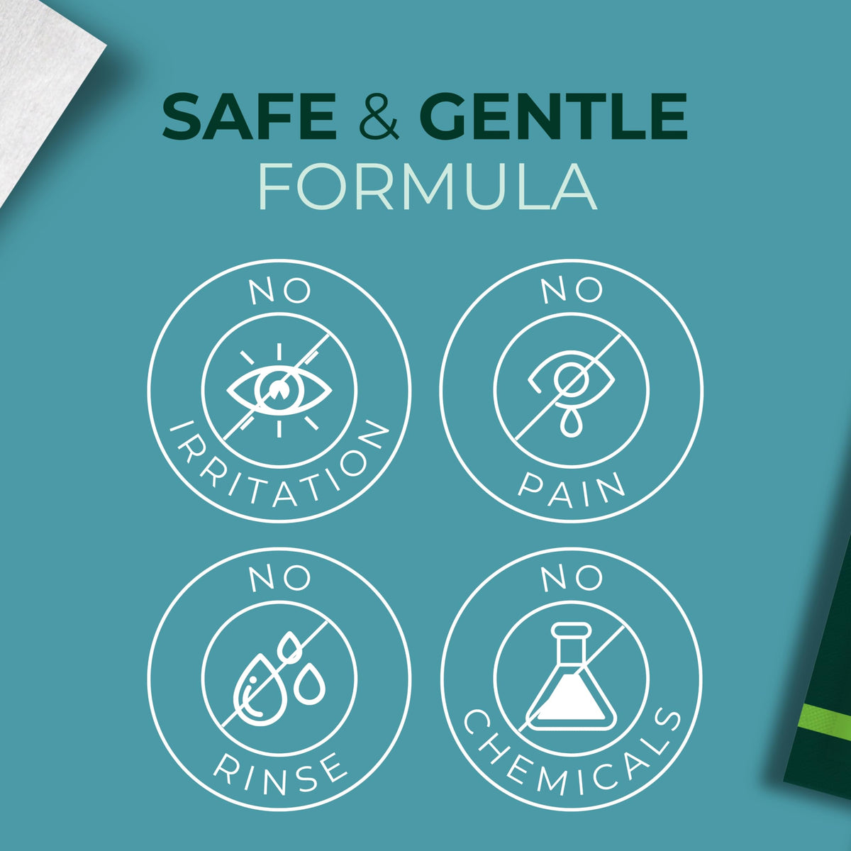 NOVEHA product label and ingredients panel highlighting transparency and quality