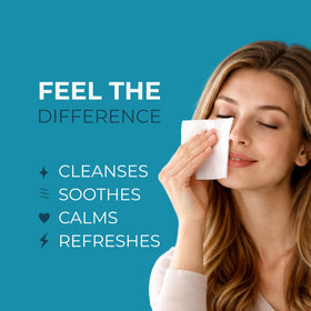 noveha close-up of wipe texture showing soft fibers for gentle cleaning