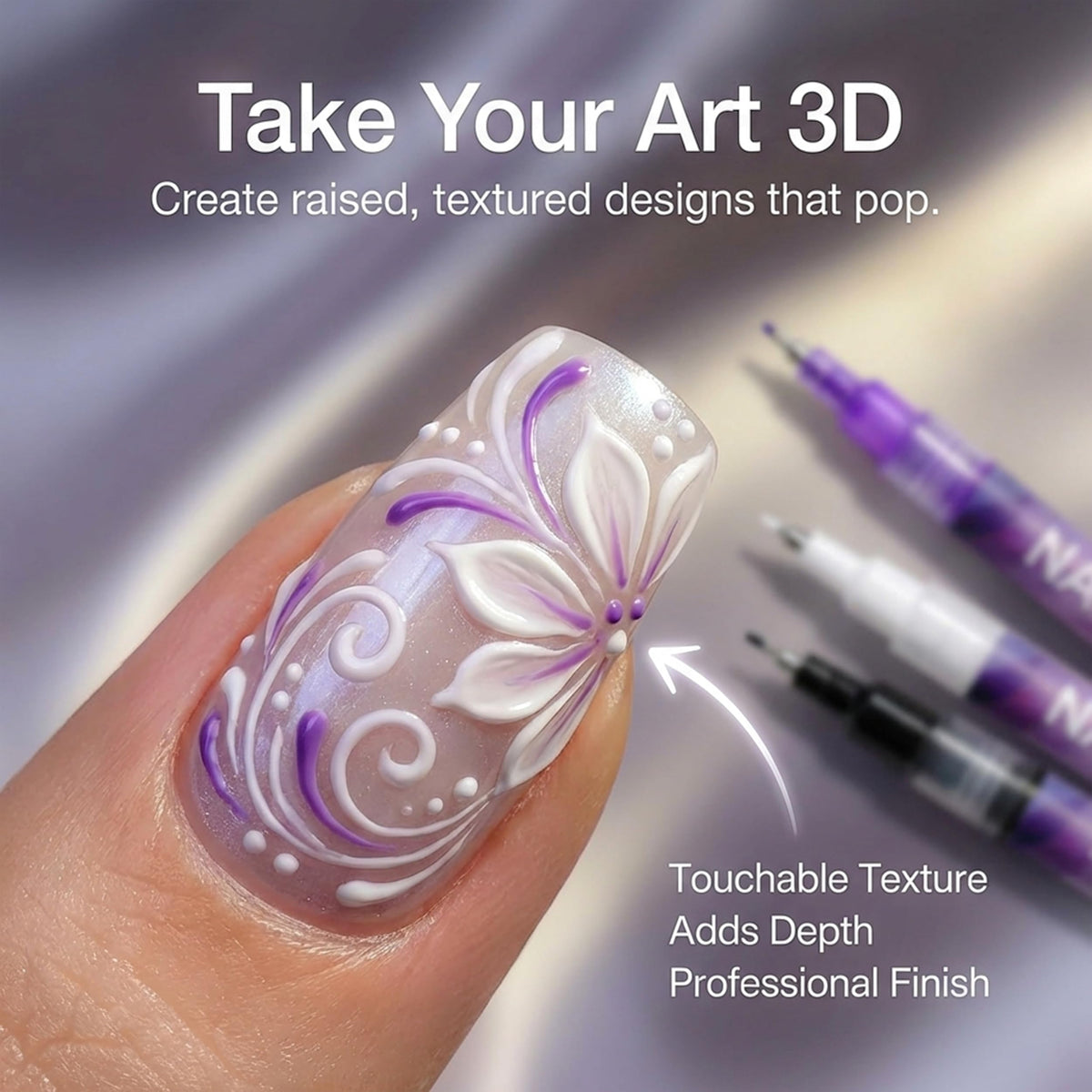 NOVELROCK fine tip close-up highlighting 0.5–0.7mm precision for detailed work