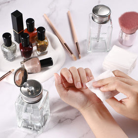 Noverlife two bottles on salon tray offering organized dual-station convenience