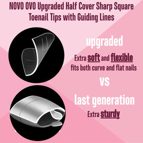 NOVO OVO close-up of auxiliary guiding lines on tip, enabling precise length control