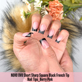 NOVO OVO close-up of short sharp square tip edge demonstrating smooth finish