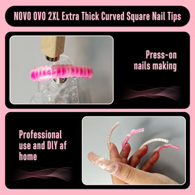NOVO OVO close-up of top curve highlighting strong arch for dramatic claw shape