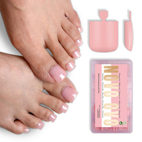 NOVO OVO front packaging showing baby pink kit and quantity benefit
