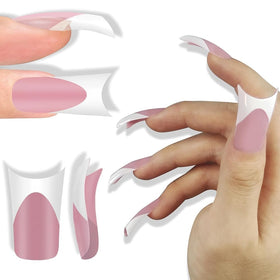NOVO OVO front packaging berry pink showing full 150-piece kit and quick application benefit