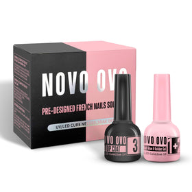 NOVO OVO kit front packaging showing bottles and benefits