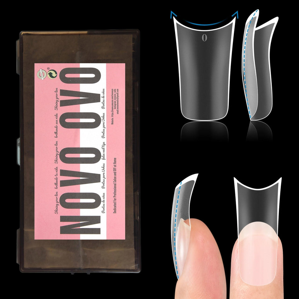 NOVO OVO front packaging showing 240-piece set and size labels for convenience