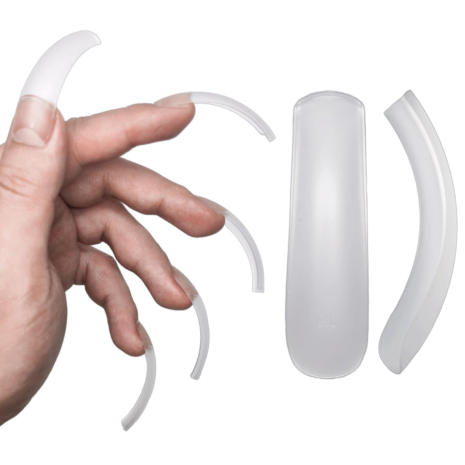 NOVO OVO front packaging shot showing full 240pc kit and clear tips benefit quick selection