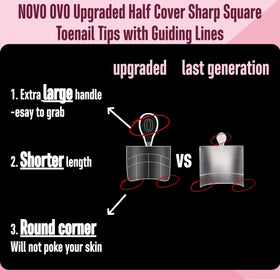 NOVO OVO in-use salon application, technician applying tips for faster service