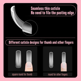 NOVO OVO tips beside ruler showing XL-XXL lengths for customizable trimming