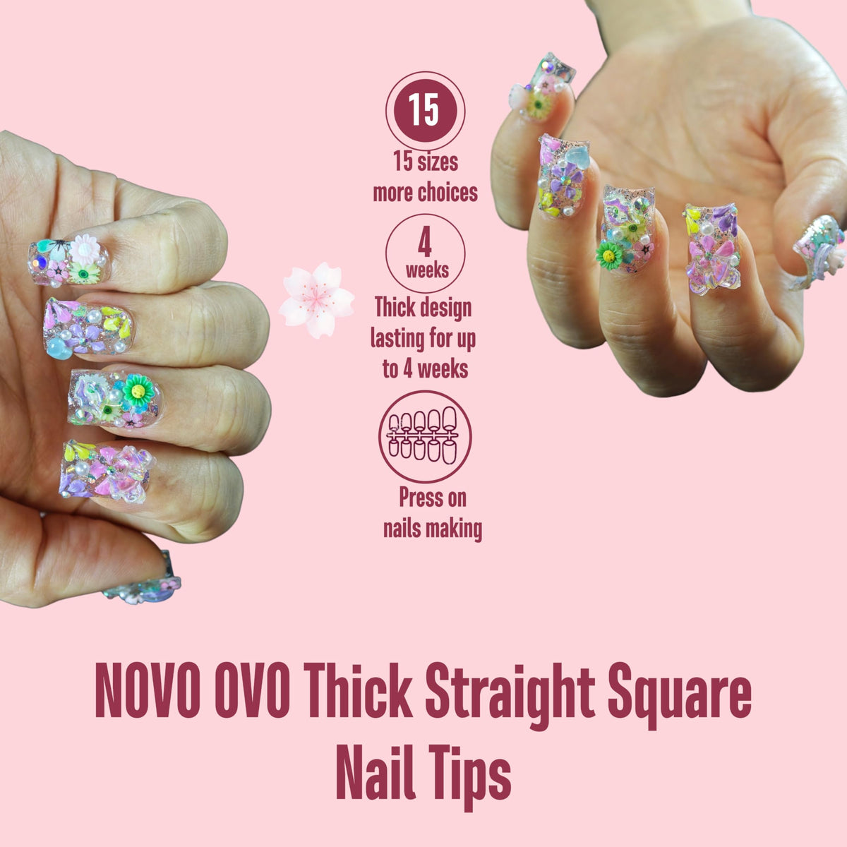 NOVO OVO pre-filed cuticle end close detail for faster application