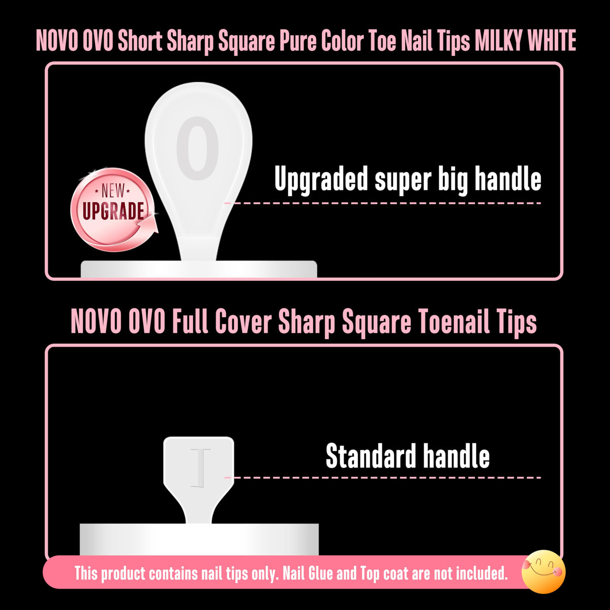 NOVO OVO size chart photo displaying 16 sizes for accurate matching