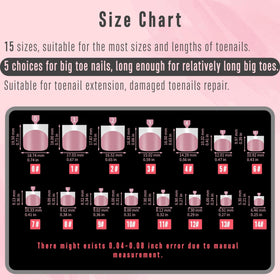 NOVO OVO size layout with 15 sizes visible for accurate fit selection