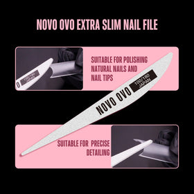 NOVO OVO arranged sizes display with 15-size set for precise sizing