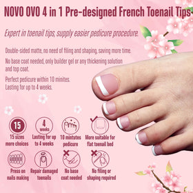 NOVO OVO size selection layout with 15 sizes for precise fit