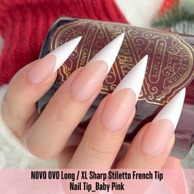 NOVO OVO soft gel texture bend illustrating flexibility and fewer stress marks
