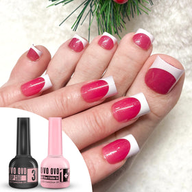 NOVO OVO top coat high-gloss reflection showing durable shine